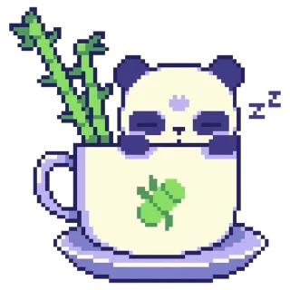 🐼 emoji Pixels @DozaEmoji Telegram sticker 23 of 120