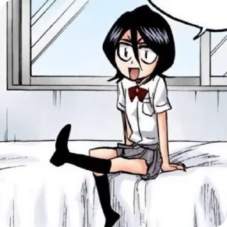 🌟 emoji Rukia Kuchiki Telegram sticker 6 of 28