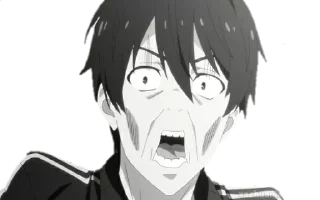 😱 emoji The Daily Life of the Immortal King Telegram sticker 4 of 19
