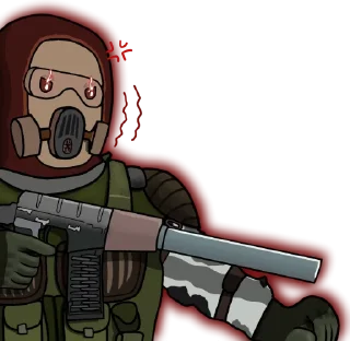 😡 emoji Comb1NE S.T.A.L.K.E.R. Pack Telegram sticker 9 of 28