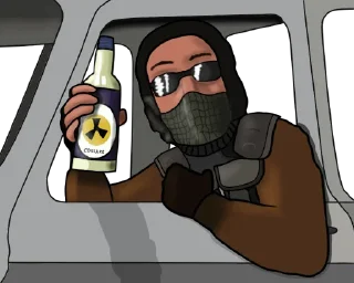 👋 emoji Comb1NE S.T.A.L.K.E.R. Pack Telegram sticker 5 of 28