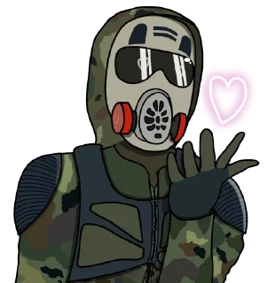 😘 emoji Comb1NE S.T.A.L.K.E.R. Pack Telegram sticker 11 of 28