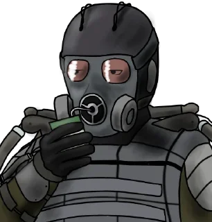 😶 emoji Comb1NE S.T.A.L.K.E.R. Pack Telegram sticker 6 of 28
