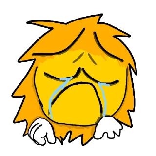 😭 emoji Зарві фєн енд зікс by @Rcoffeerr Telegram sticker 21 of 33