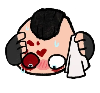 😓 emoji The Groom Telegram sticker 19 of 71