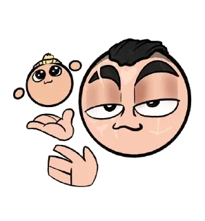 🫢 emoji The Groom Telegram sticker 20 of 71
