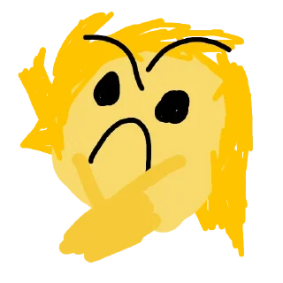 🤔 emoji Зарві фєн енд зікс by @Rcoffeerr Telegram sticker 15 of 33