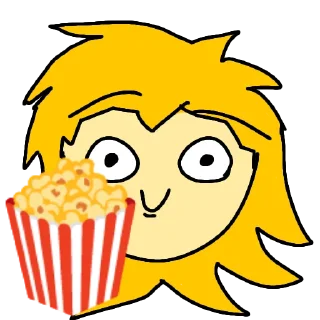 🍿 emoji Зарві фєн енд зікс by @Rcoffeerr Telegram sticker 17 of 33