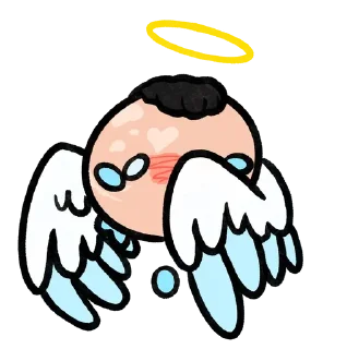 😇 emoji The Groom Telegram sticker 23 of 71