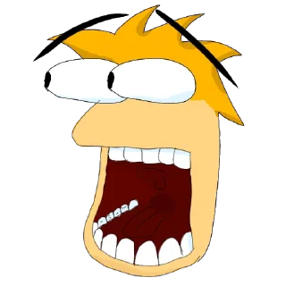 😨 emoji Зарві фєн енд зікс by @Rcoffeerr Telegram sticker 12 of 33