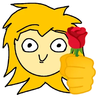🌹 emoji Зарві фєн енд зікс by @Rcoffeerr Telegram sticker 6 of 33