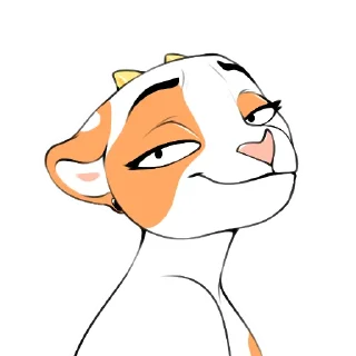 😏 emoji Sunny Telegram sticker 10 of 45