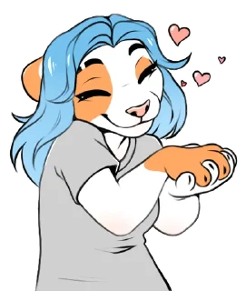 ❤️ emoji Sunny Telegram sticker 5 of 45