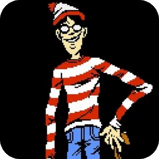 Sticker from Lumpy touch Waldo