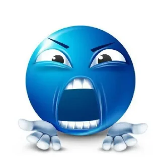Sticker from Blue guy