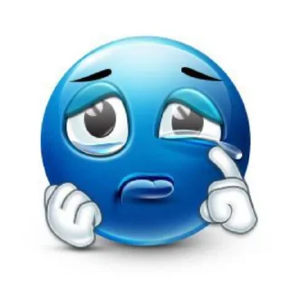Sticker from Blue guy