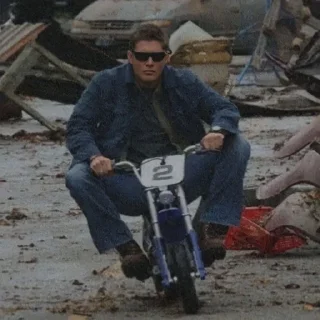 🏍️ emoji Сверхъестественное 🤪 Telegram sticker 18 of 70