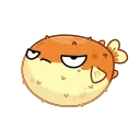 💔 emoji Puffer Fish Telegram sticker 24 of 28