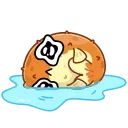😭 emoji Puffer Fish Telegram sticker 11 of 28