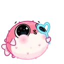 Sticker from Puffer Fish