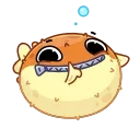 🤐 emoji Puffer Fish Telegram sticker 10 of 28