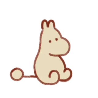 Sticker from moomin @nyakwii