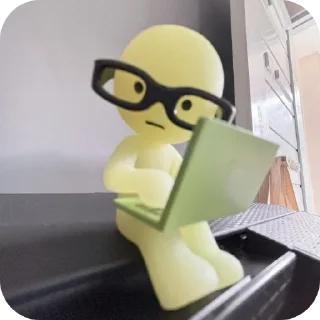 🤓 emoji • office siren Telegram sticker 10 of 35