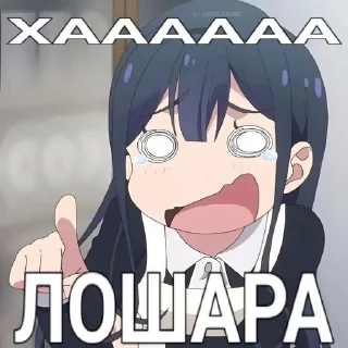 Sticker from няшки милашки с матом