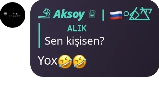 🤣 emoji 🇦🇿 𝐗𝐓 𝐒Ö𝐇𝐁Ə𝐓 𝐐𝐑𝐔𝐏� pack by @QuotLyBot Telegram sticker 14 of 106