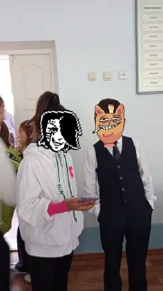 Sticker from UnderTale school