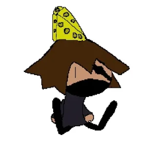 🧀 emoji runvx🐈 Telegram sticker 6 of 16