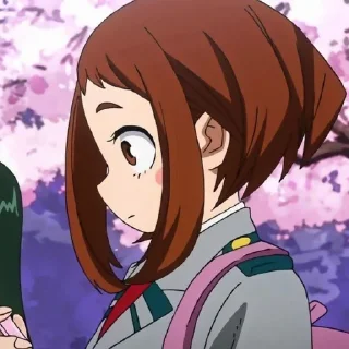 🎀 emoji Uraraka @anta_baka_228 Telegram sticker 8 of 60