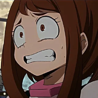 🎀 emoji Uraraka @anta_baka_228 Telegram sticker 6 of 60