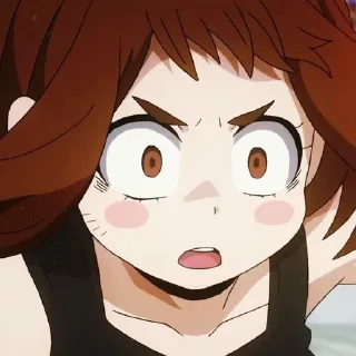 🎀 emoji Uraraka @anta_baka_228 Telegram sticker 5 of 60