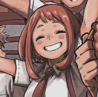 🎀 emoji Uraraka @anta_baka_228 Telegram sticker 1 of 60