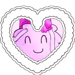 Sticker from ❕🌈𝙋𝙪𝙛𝙛𝘽𝘼𝙡𝙡(๑¯◡¯๑) – @millysour 🩷