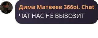 Sticker from Чат