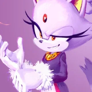 Sticker from ~<°Cute Blaze the cat°>~