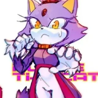 Sticker from ~<°Cute Blaze the cat°>~