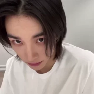 🤨 emoji hyunjin fr @windyxs Telegram sticker 8 of 50