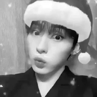 Sticker from minsung bw @inliffe