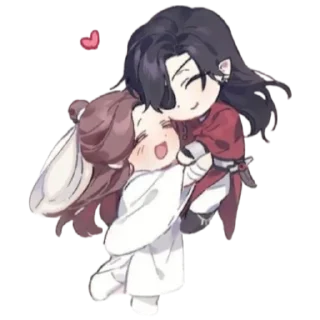 ❤️ emoji Tiān Guān Cì Fú 💜 @Cucuroozzka Telegram sticker 15 of 99