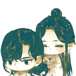 ❤️ emoji Tiān Guān Cì Fú 💜 @Cucuroozzka Telegram sticker 19 of 99