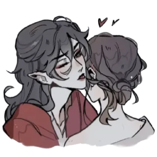 ❤️ emoji Tiān Guān Cì Fú 💜 @Cucuroozzka Telegram sticker 14 of 99