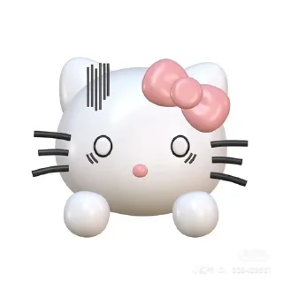 😰 emoji kitty🐈🌸 Telegram sticker 10 of 13
