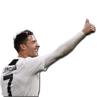 👍 emoji CR7 ter Telegram sticker 8 of 120
