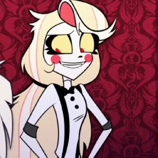 ❤️ emoji 🖤Charlie Morningstar🖤@Lutik022 Telegram sticker 7 of 120