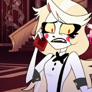 ❤️ emoji 🖤Charlie Morningstar🖤@Lutik022 Telegram sticker 6 of 120