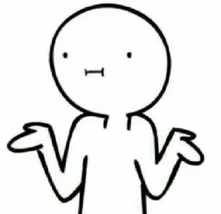 🤷 emoji @Slmbne_Leila @DTOUserBot Paketi 1 Telegram sticker 16 of 81