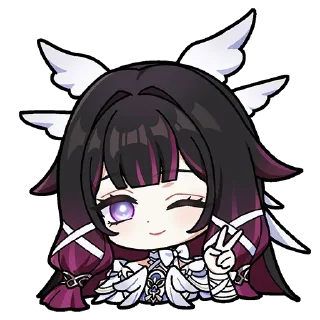 😉 emoji ЛЮТИ ГЕНШ ЛЮБИМКИ ПАК Telegram sticker 1 of 58